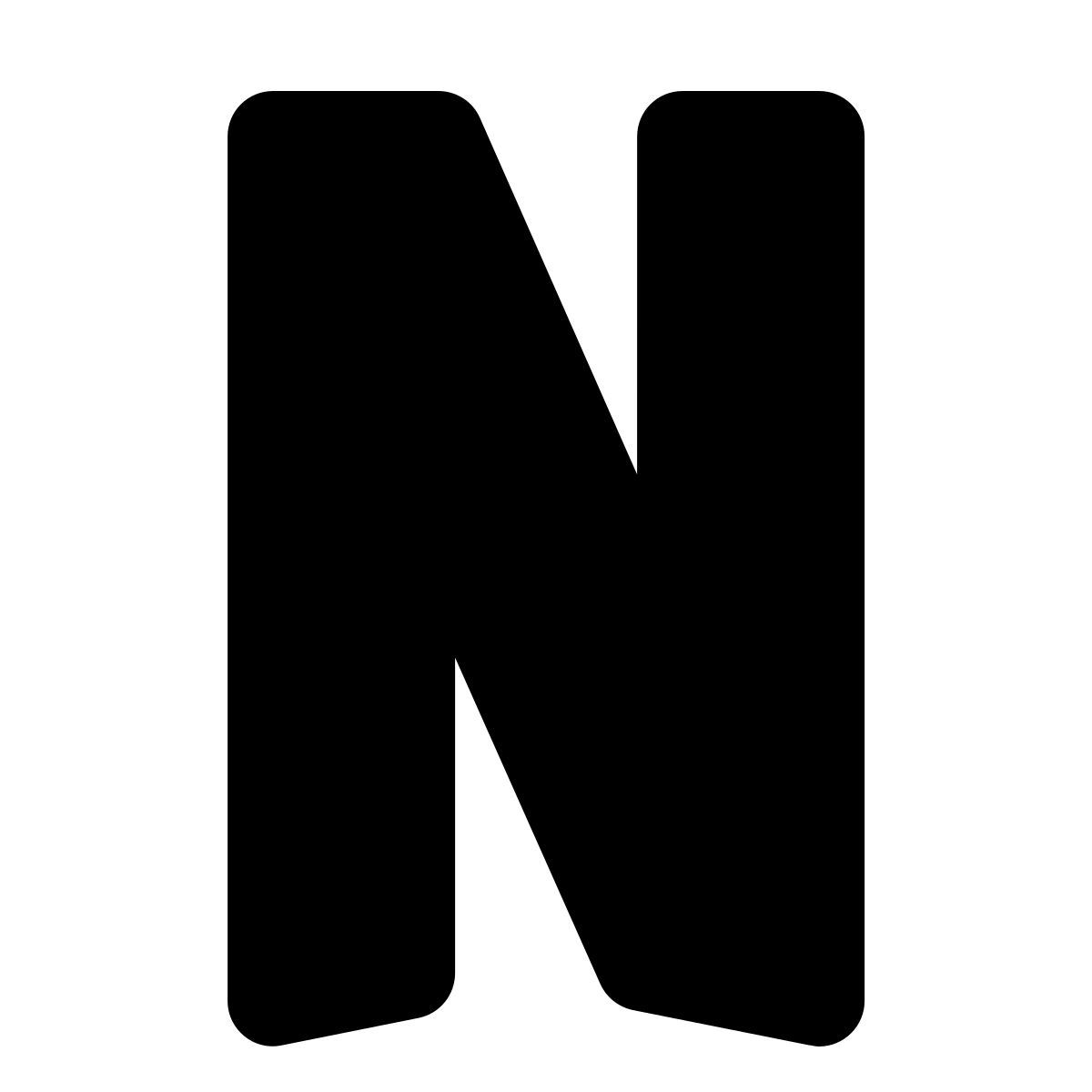 forma regular filled style netflix icon