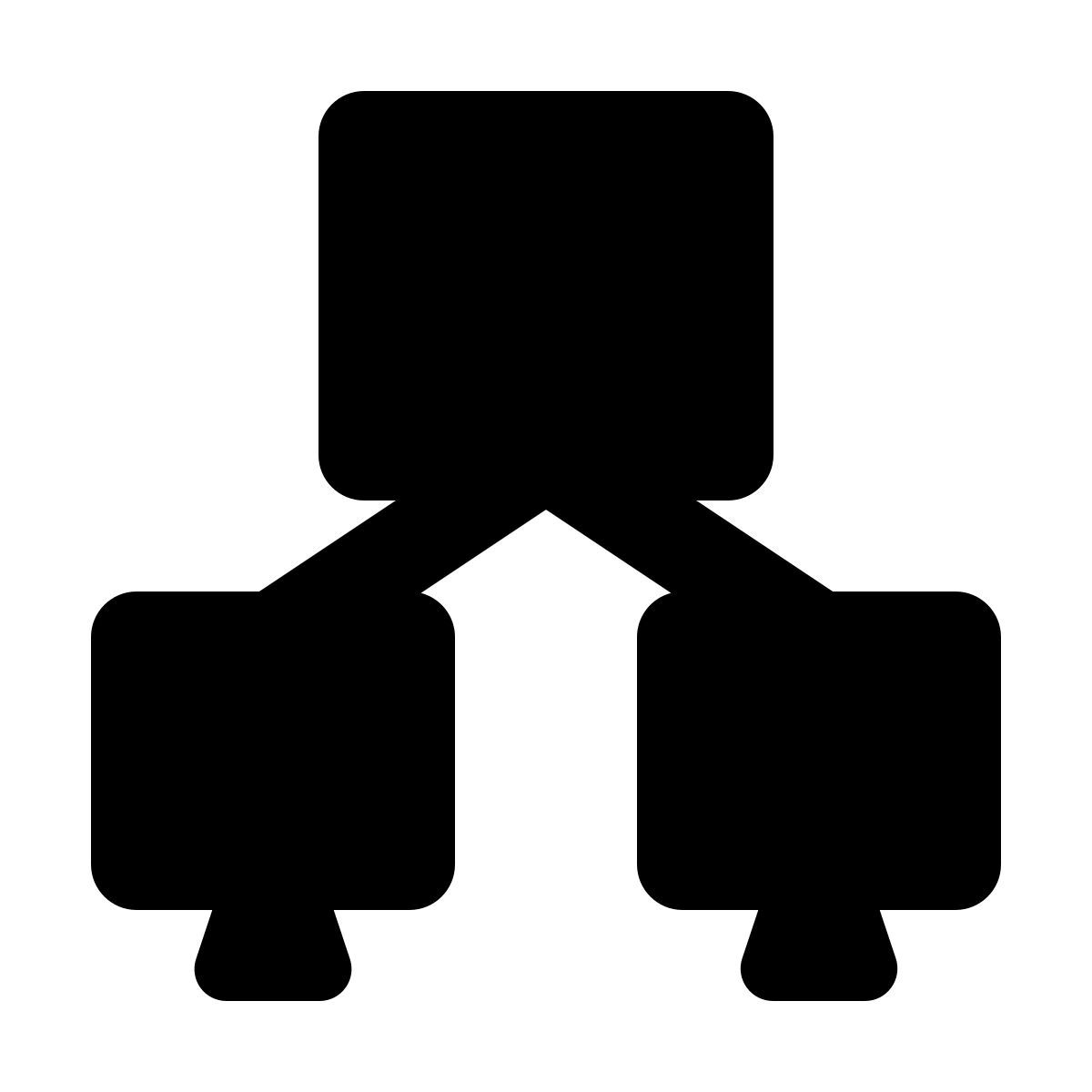 forma regular filled style 네트워킹 관리자 icon