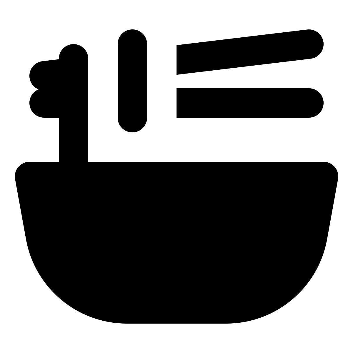 forma regular filled style noodles icon