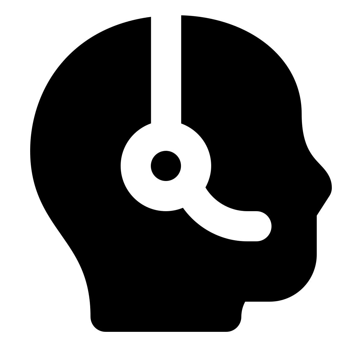 forma regular filled style online support icon