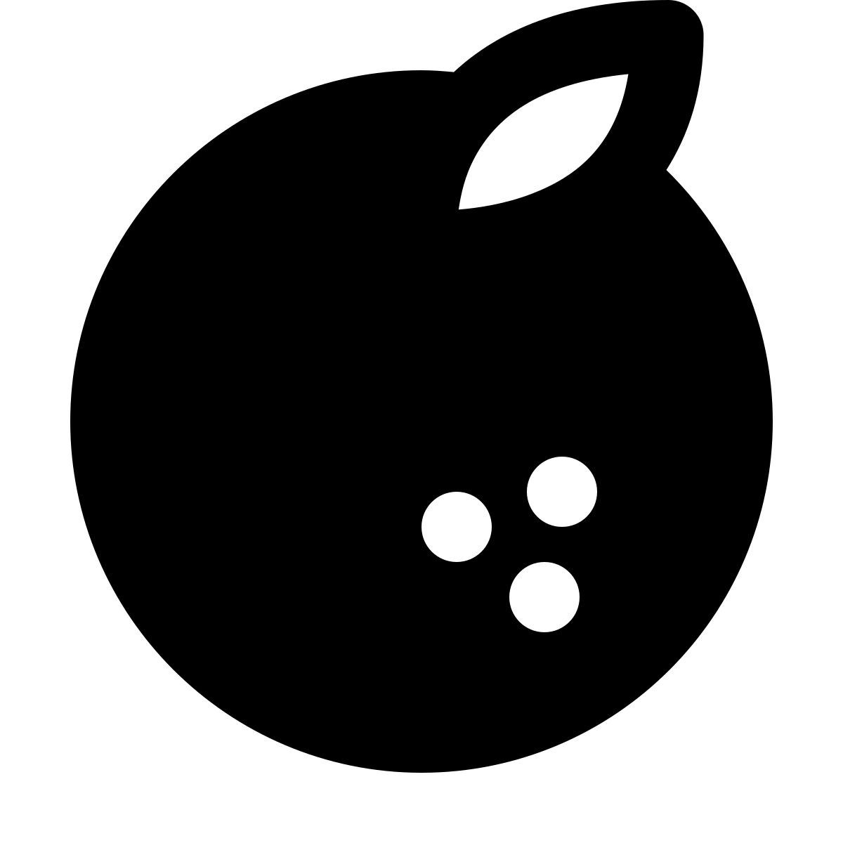 forma regular filled style orange icon