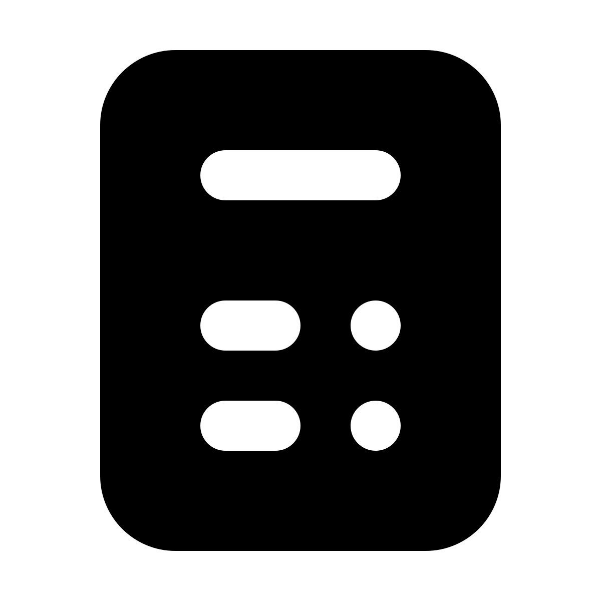 forma regular filled style 페이지 개요 (2) icon