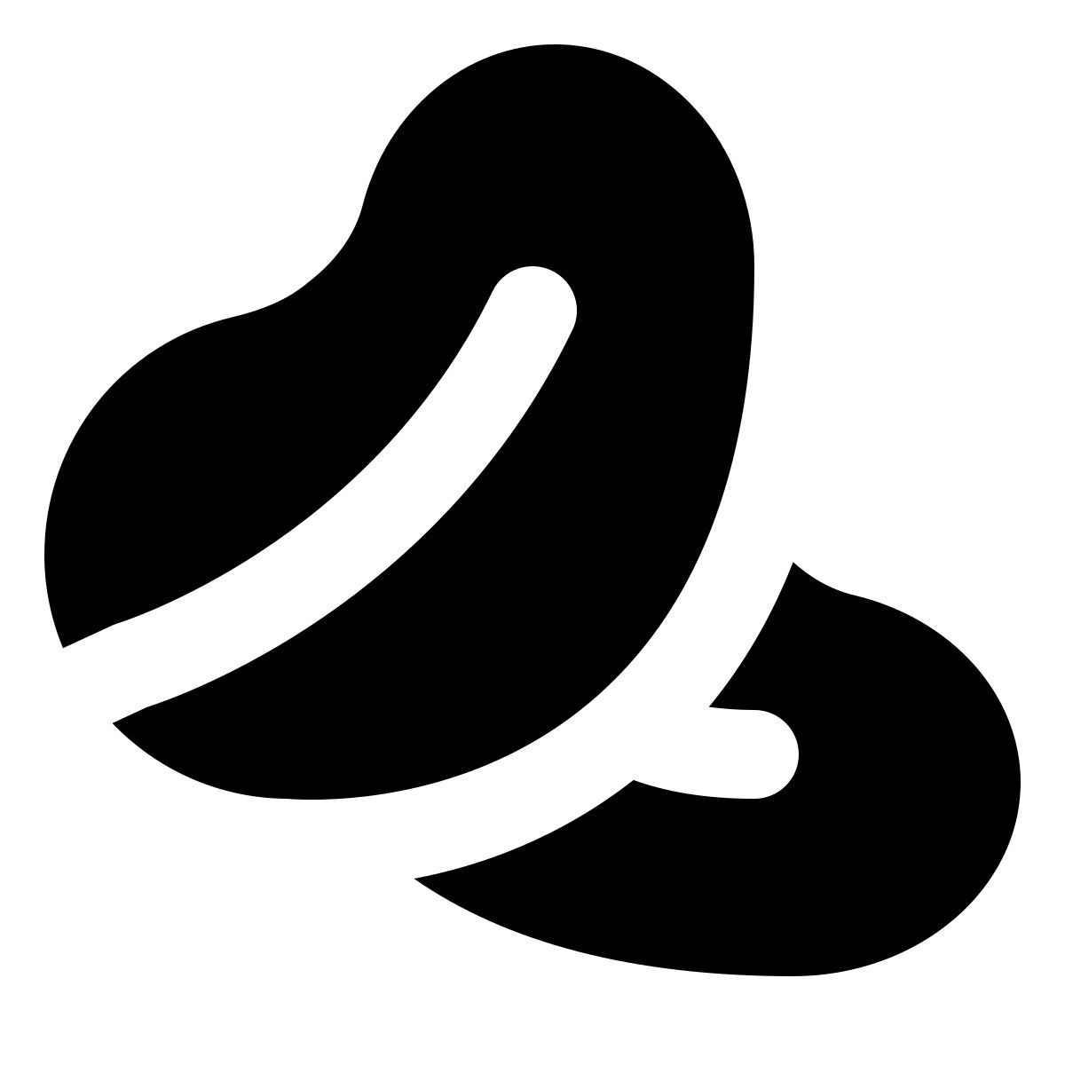 forma regular filled style erdnüsse icon