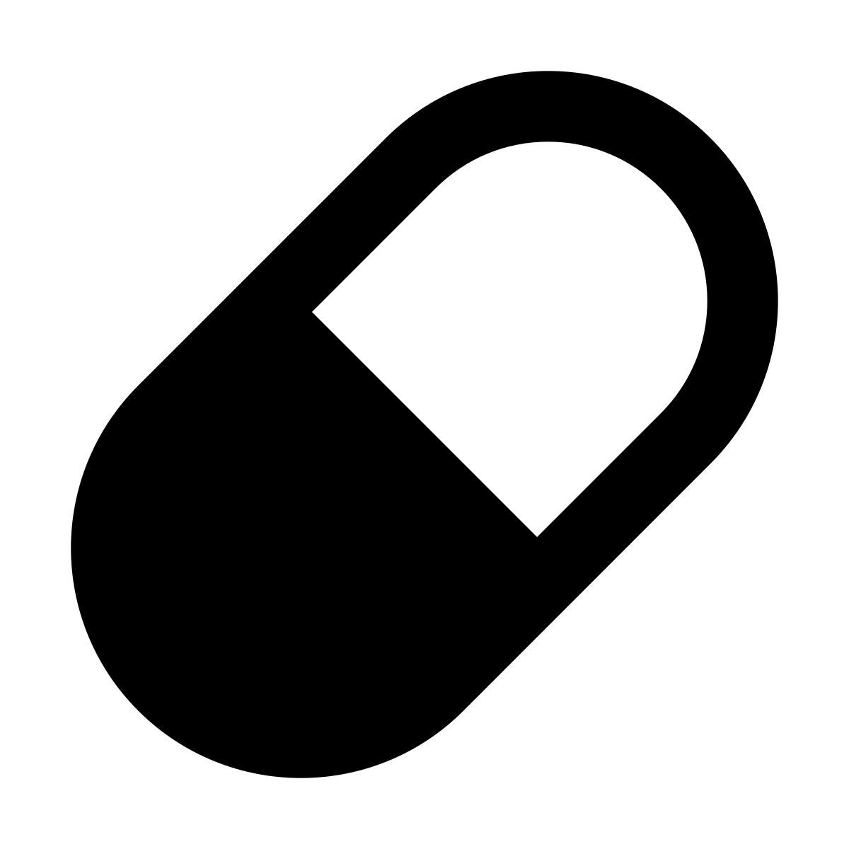 forma regular filled style fármaco icon