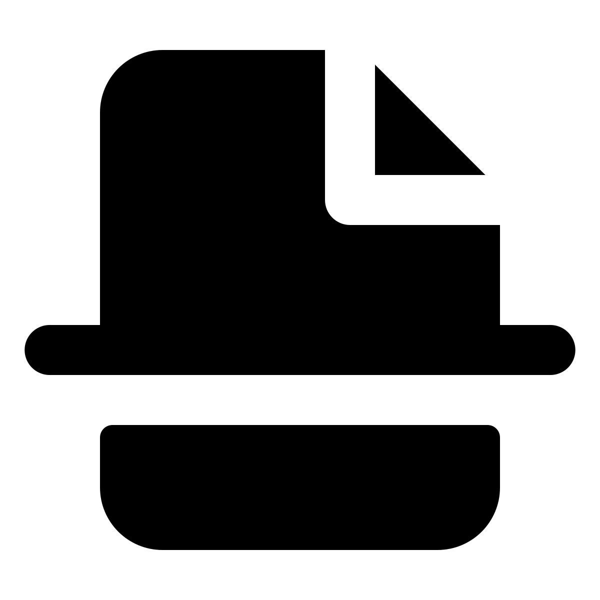 forma regular filled style rescan document icon