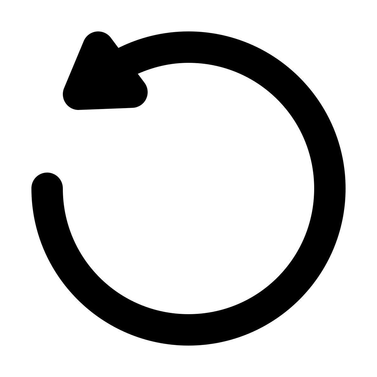 forma regular filled style ruotare icon