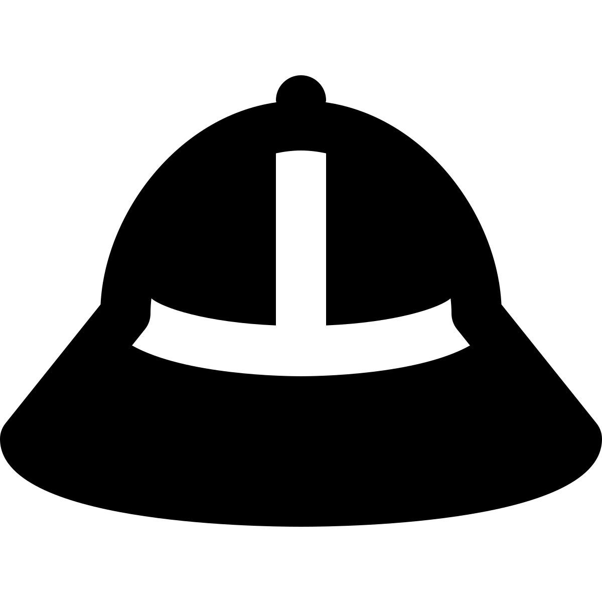 forma regular filled style safari帽子 icon