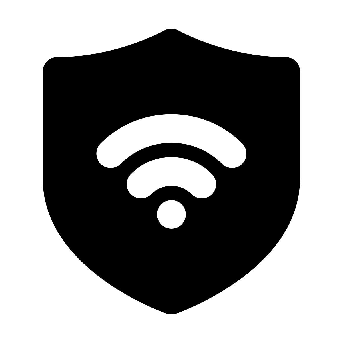 forma regular filled style security wi fi icon