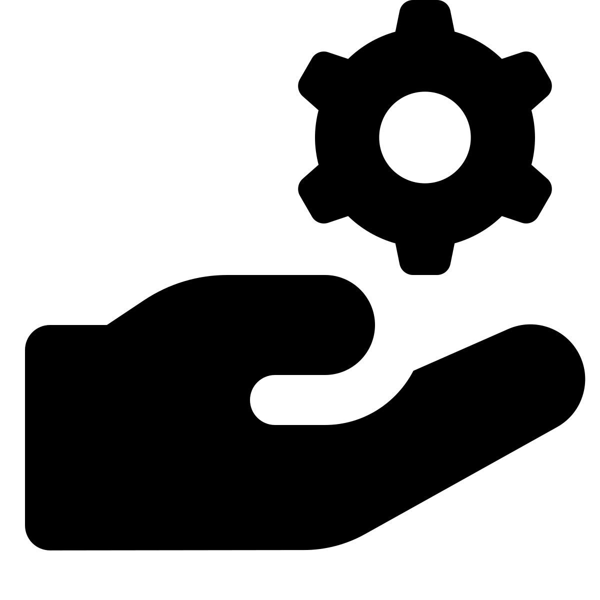 forma regular filled style service icon