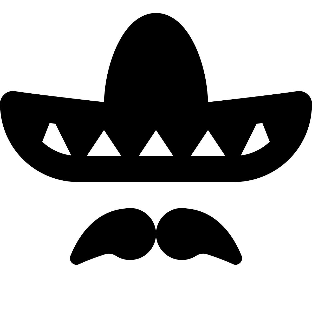 forma regular filled style 宽边帽 icon