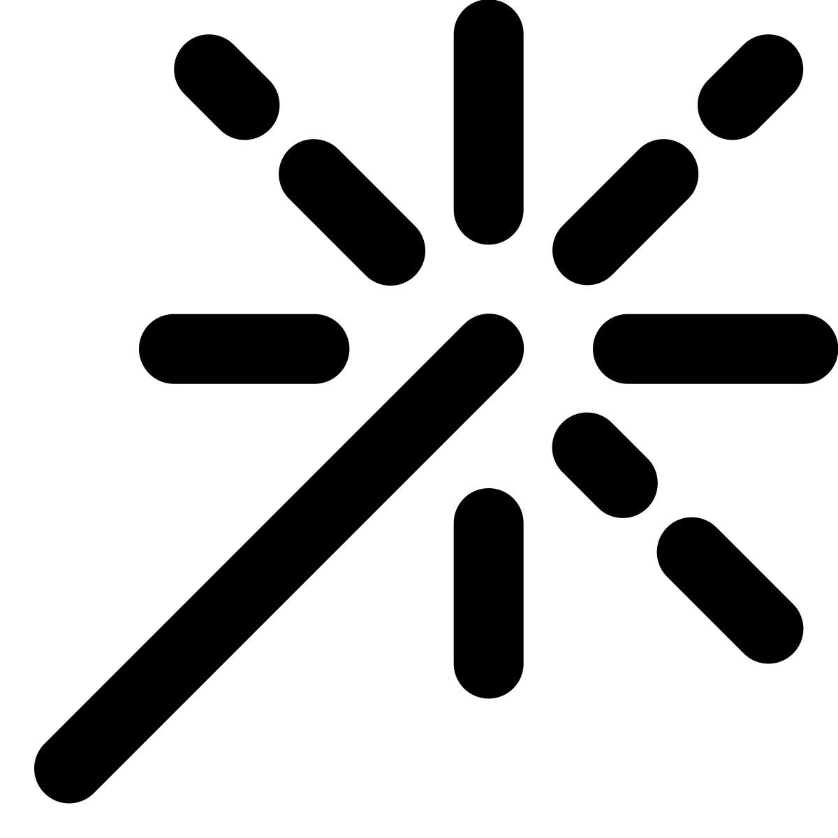 forma regular filled style sparkler icon