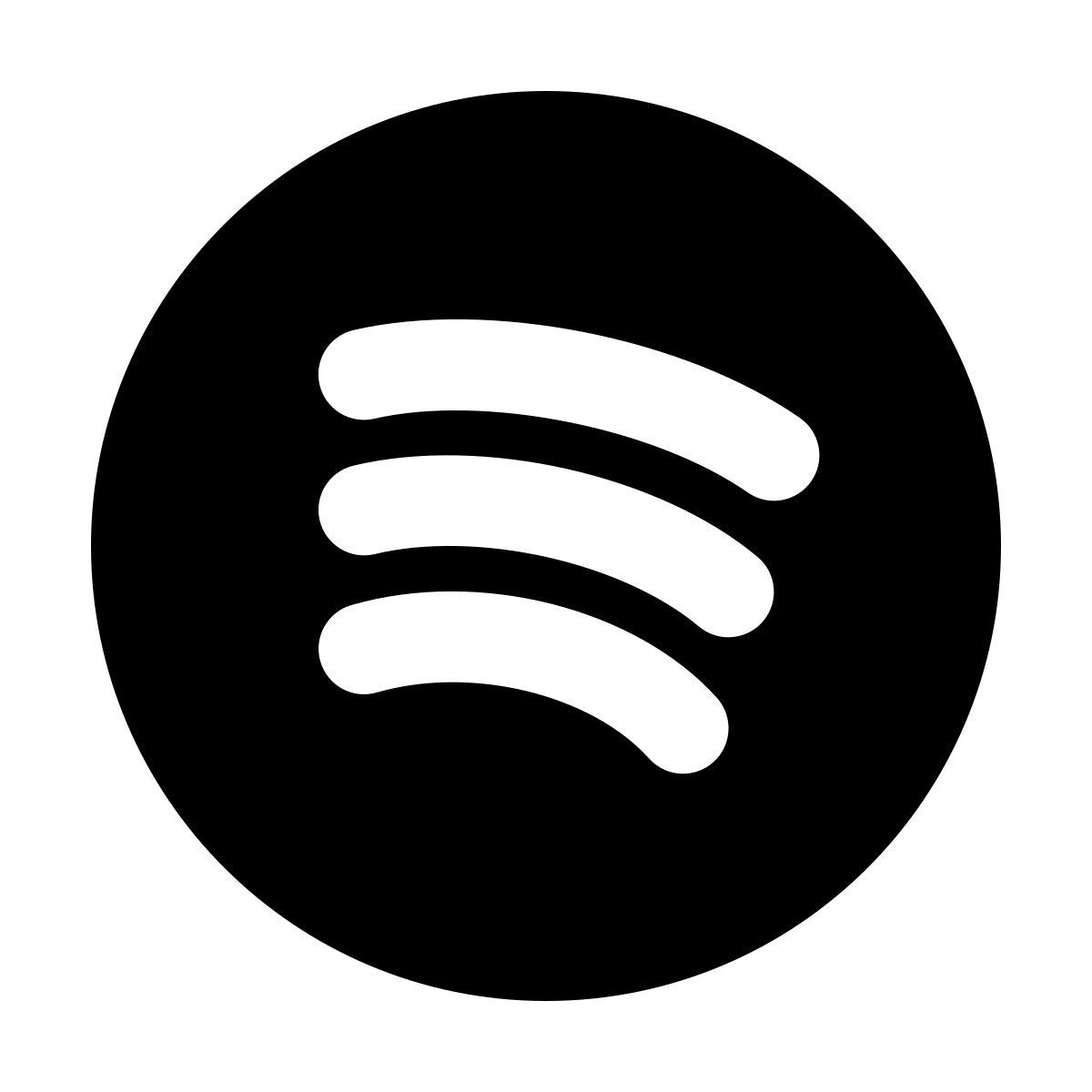 forma regular filled style spotify icon