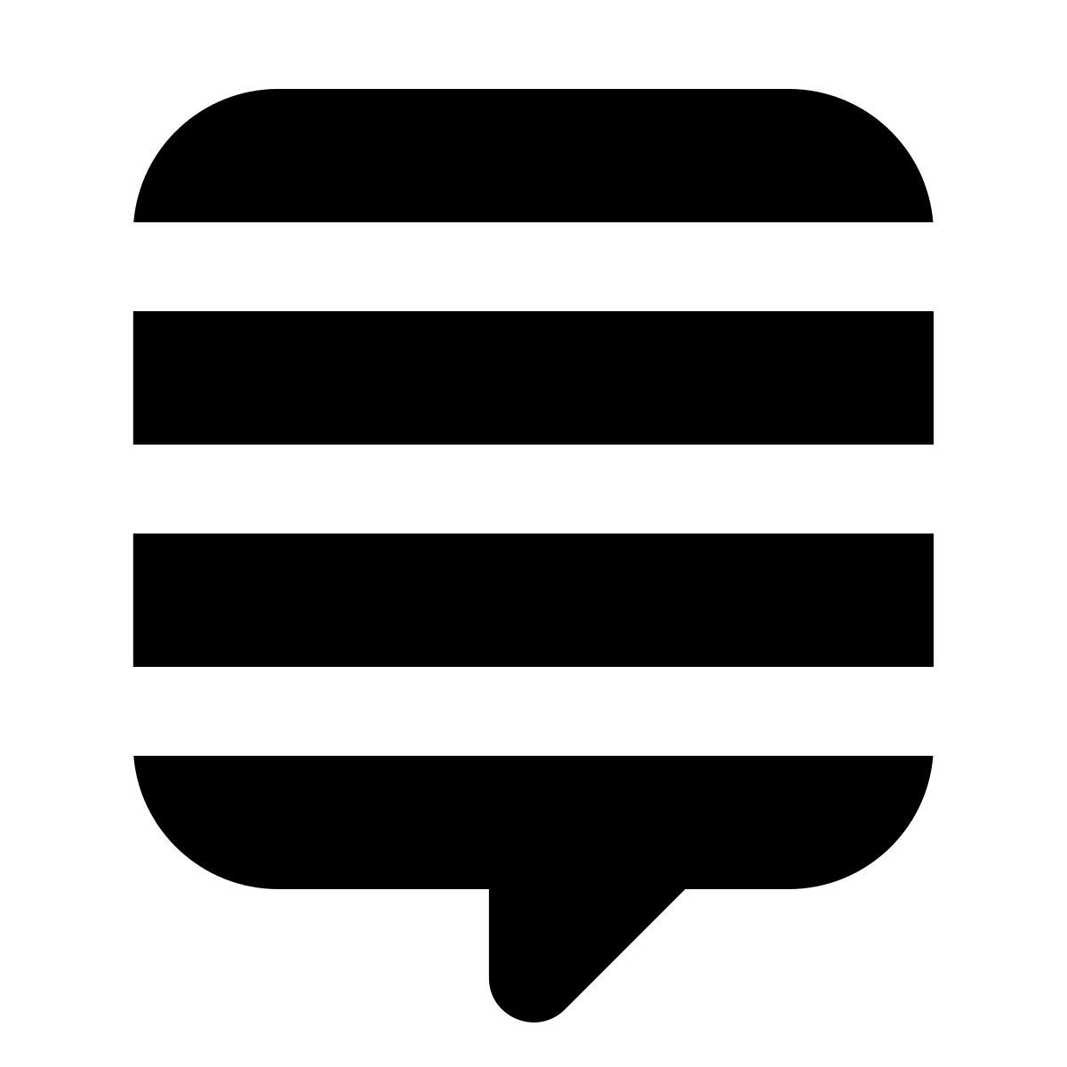 forma regular filled style stack exchange icon