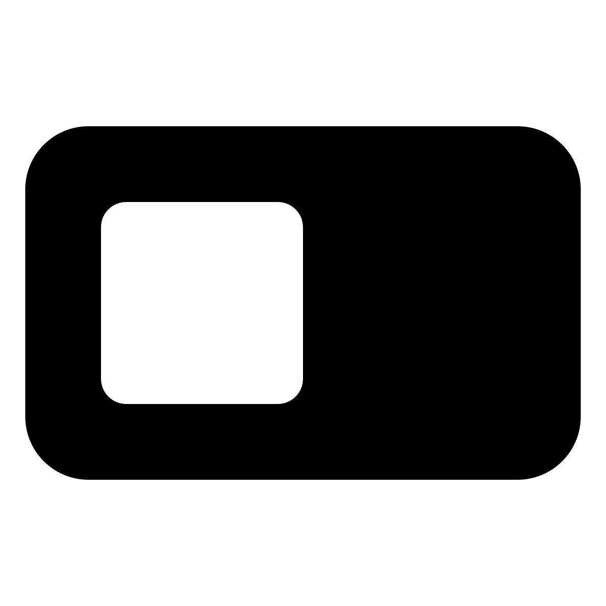 forma regular filled style switch off icon