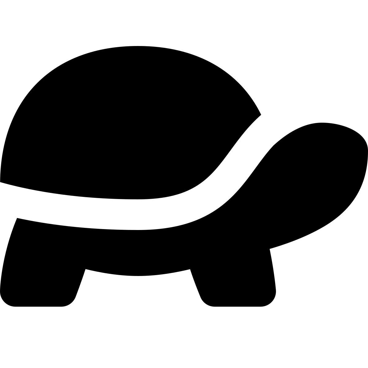 forma regular filled style turtle icon
