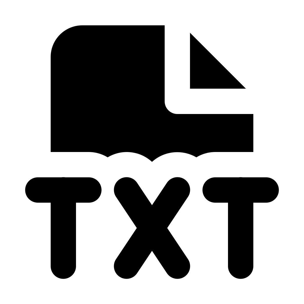 forma regular filled style 文本 icon