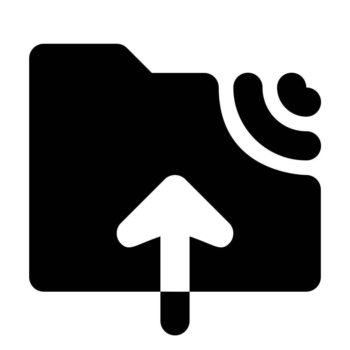 forma regular filled style subir a ftp icon