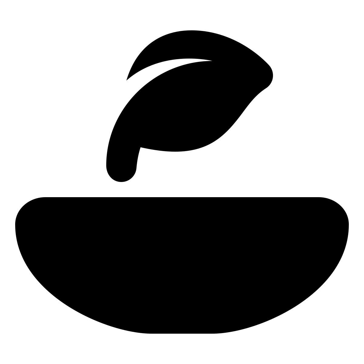 forma regular filled style 素食食品 icon