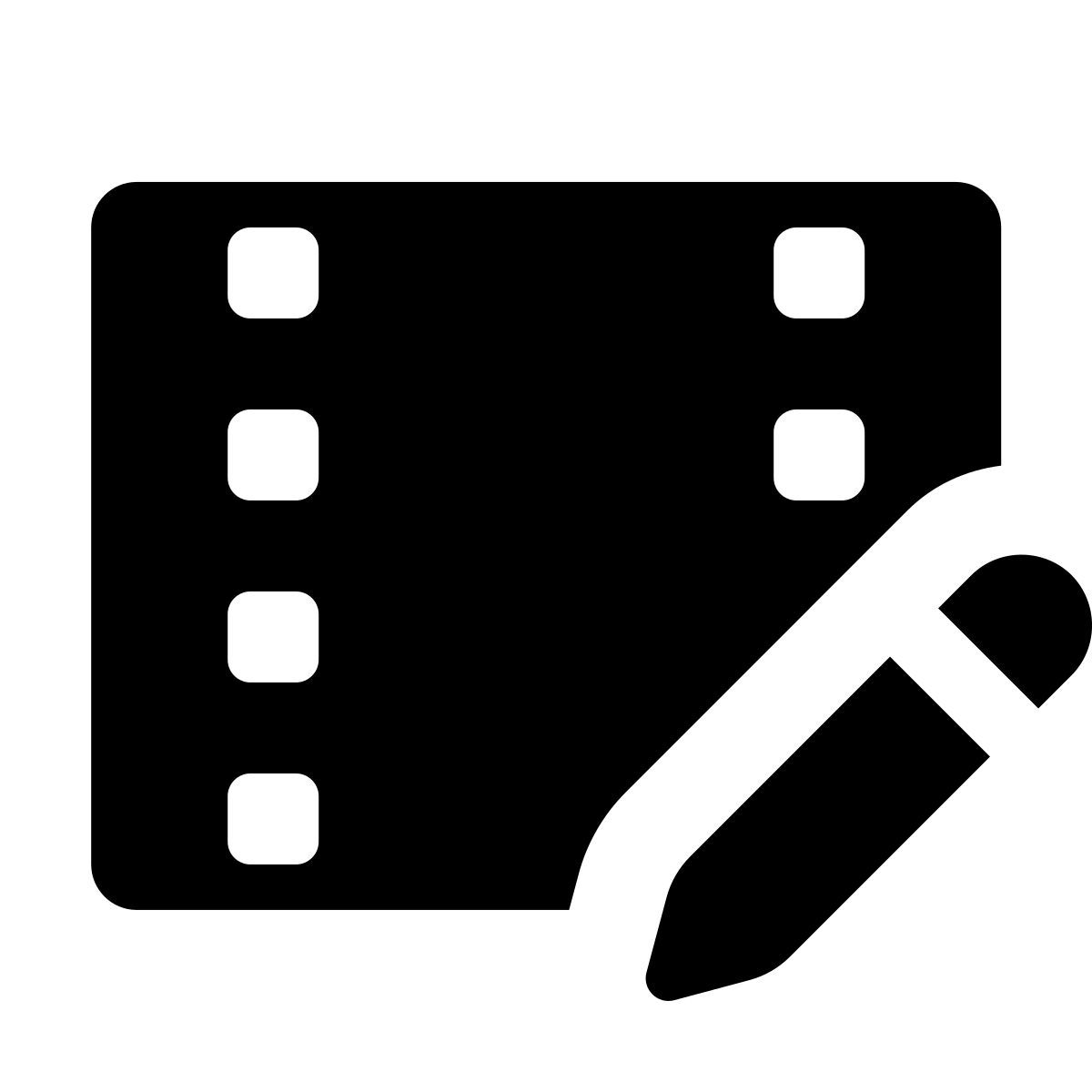 forma regular filled style 视频编辑 icon