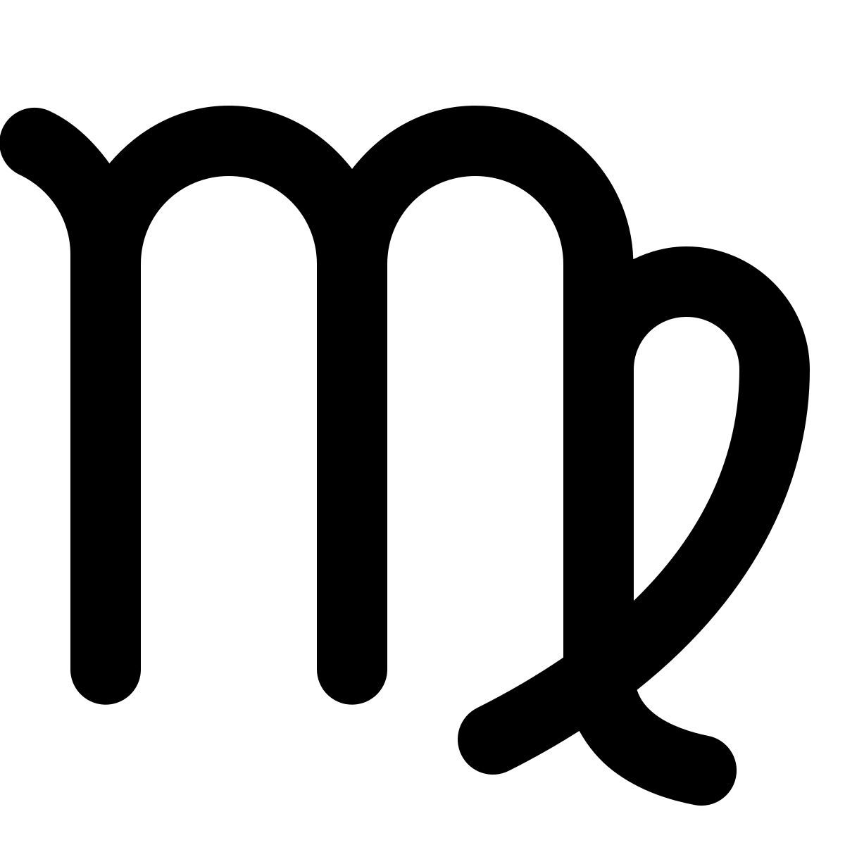 forma regular filled style jungfrau icon