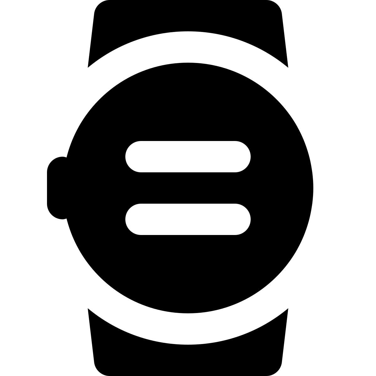 forma regular filled style relojes volver ver icon