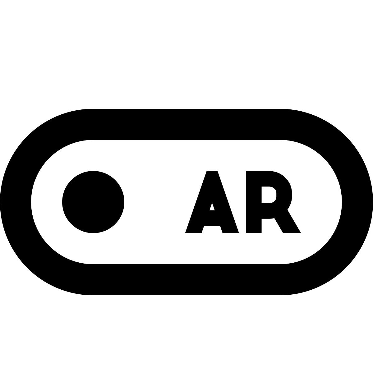 forma regular sharp style ar icon