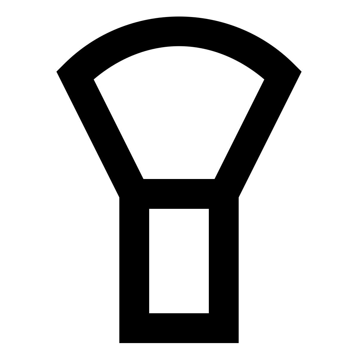 forma regular sharp style rasierbürste icon