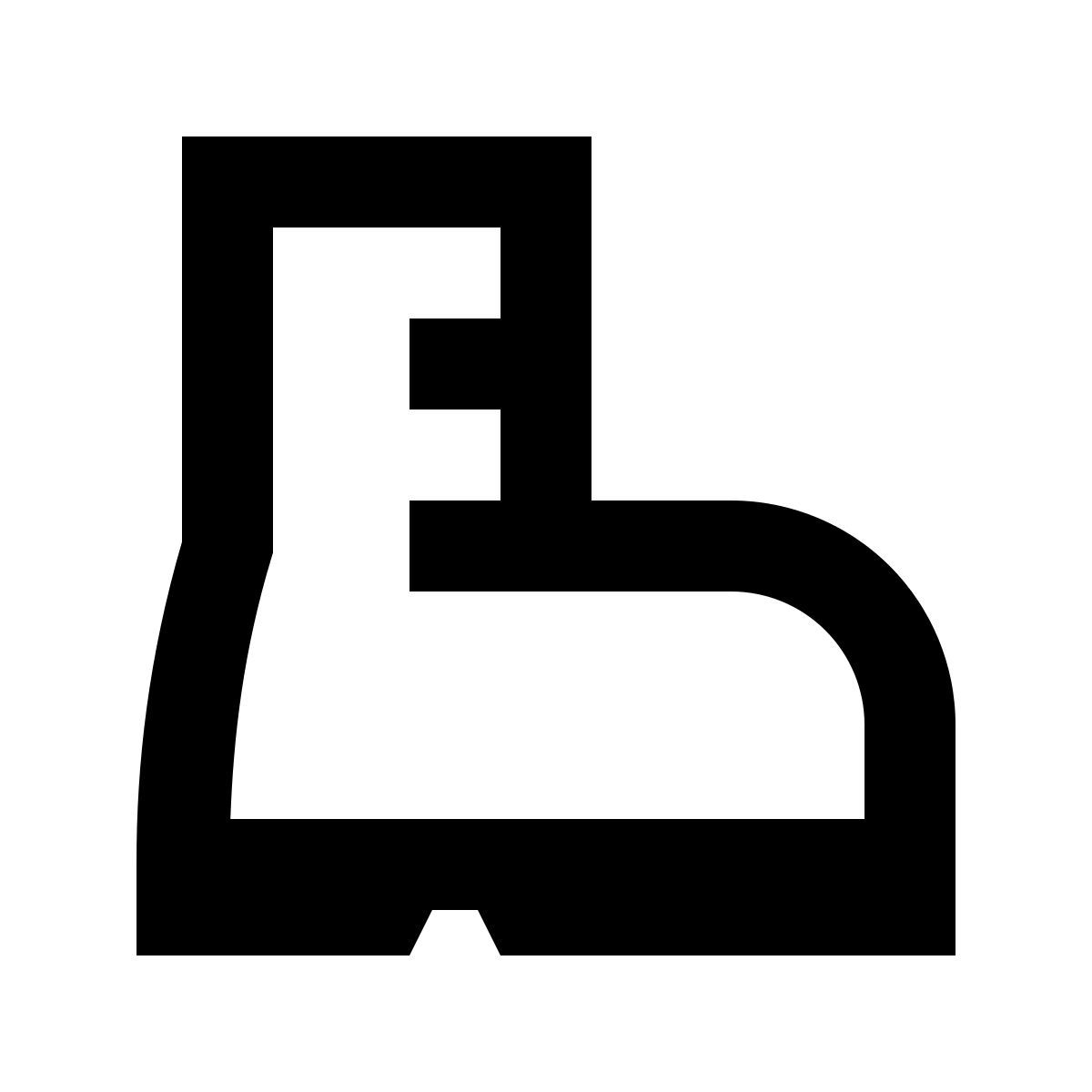 forma regular sharp style botas icon