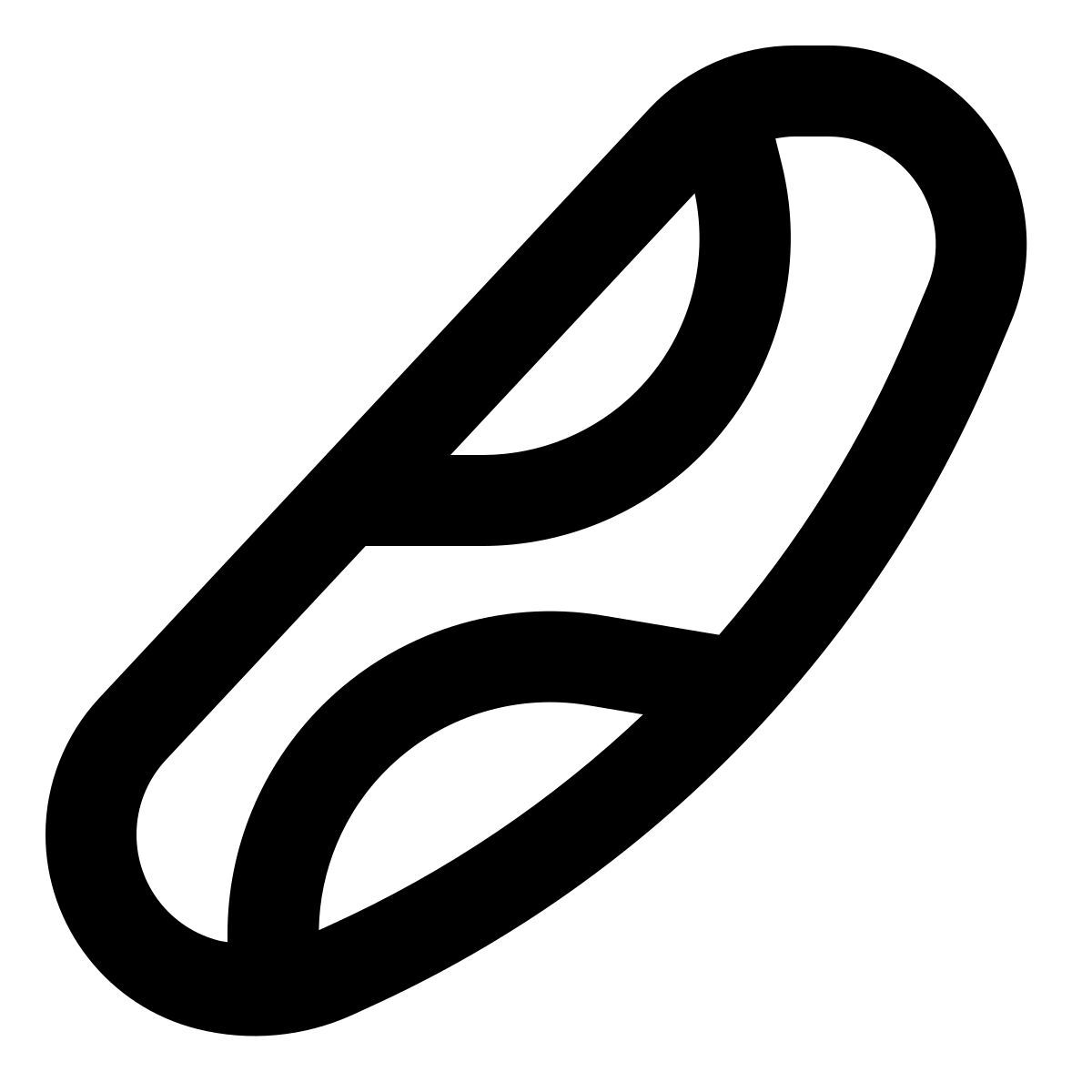 forma regular sharp style brazil nut icon