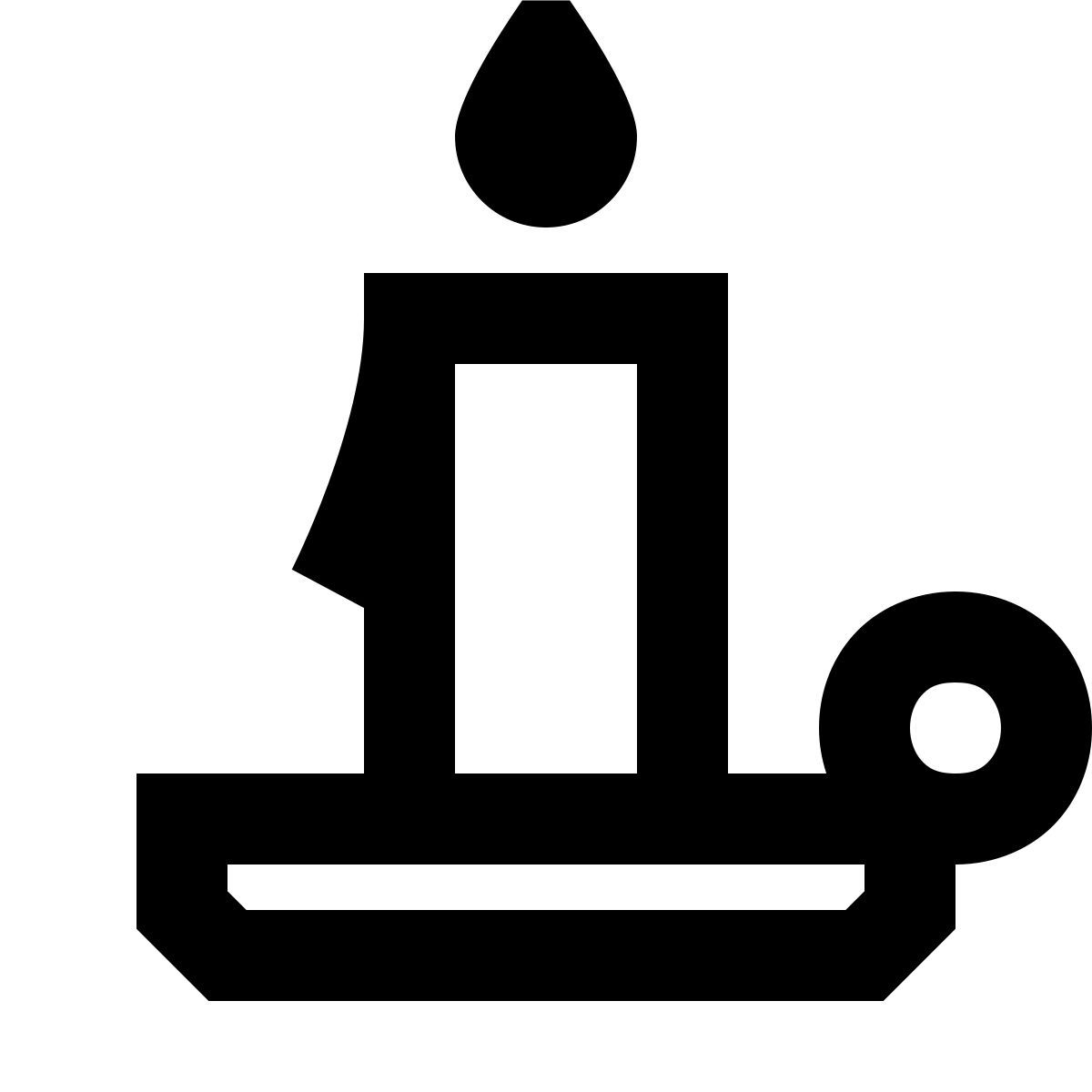 forma regular sharp style 圣诞蜡烛 icon