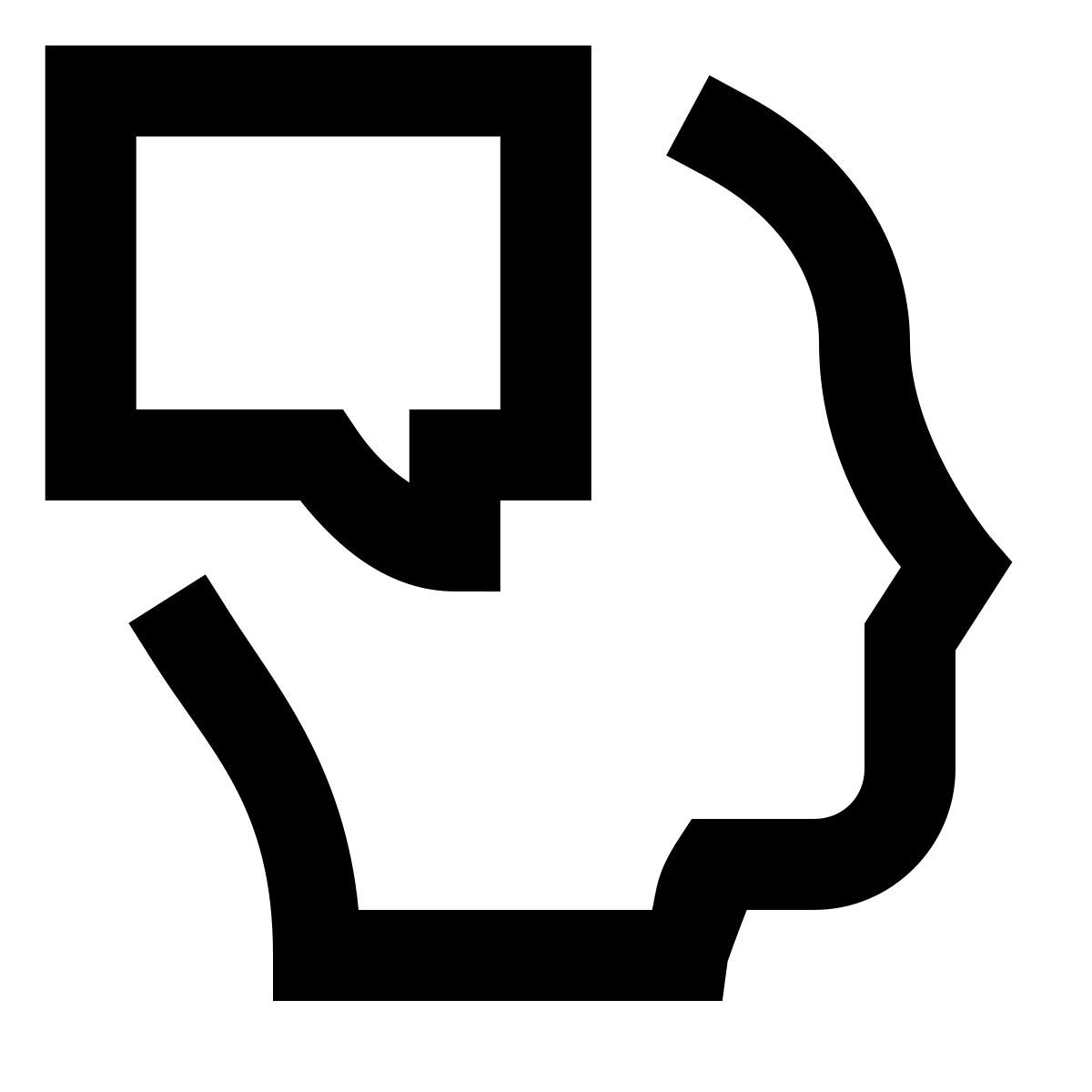 forma regular sharp style habilidade de comunicação icon