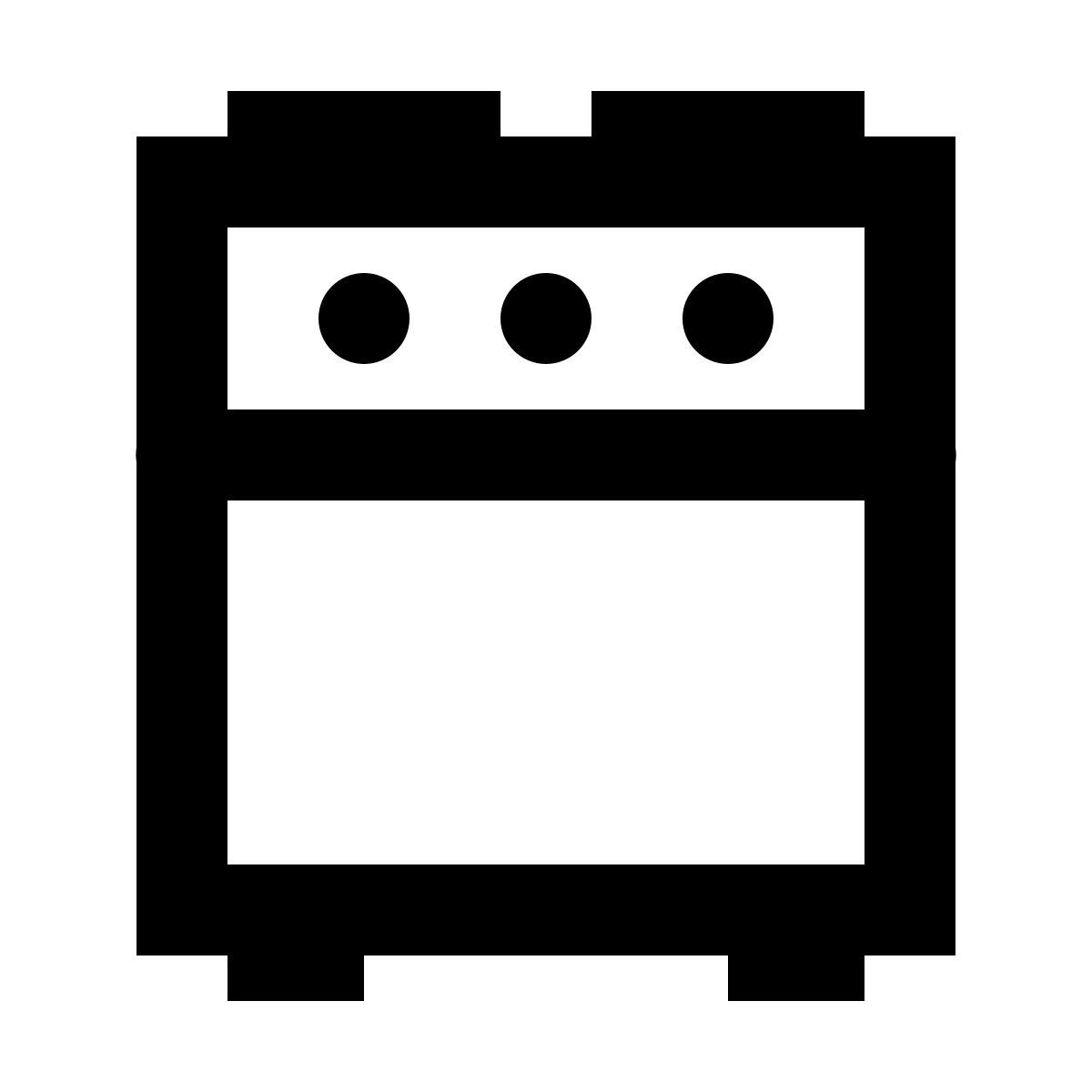 forma regular sharp style 요리 도구 icon