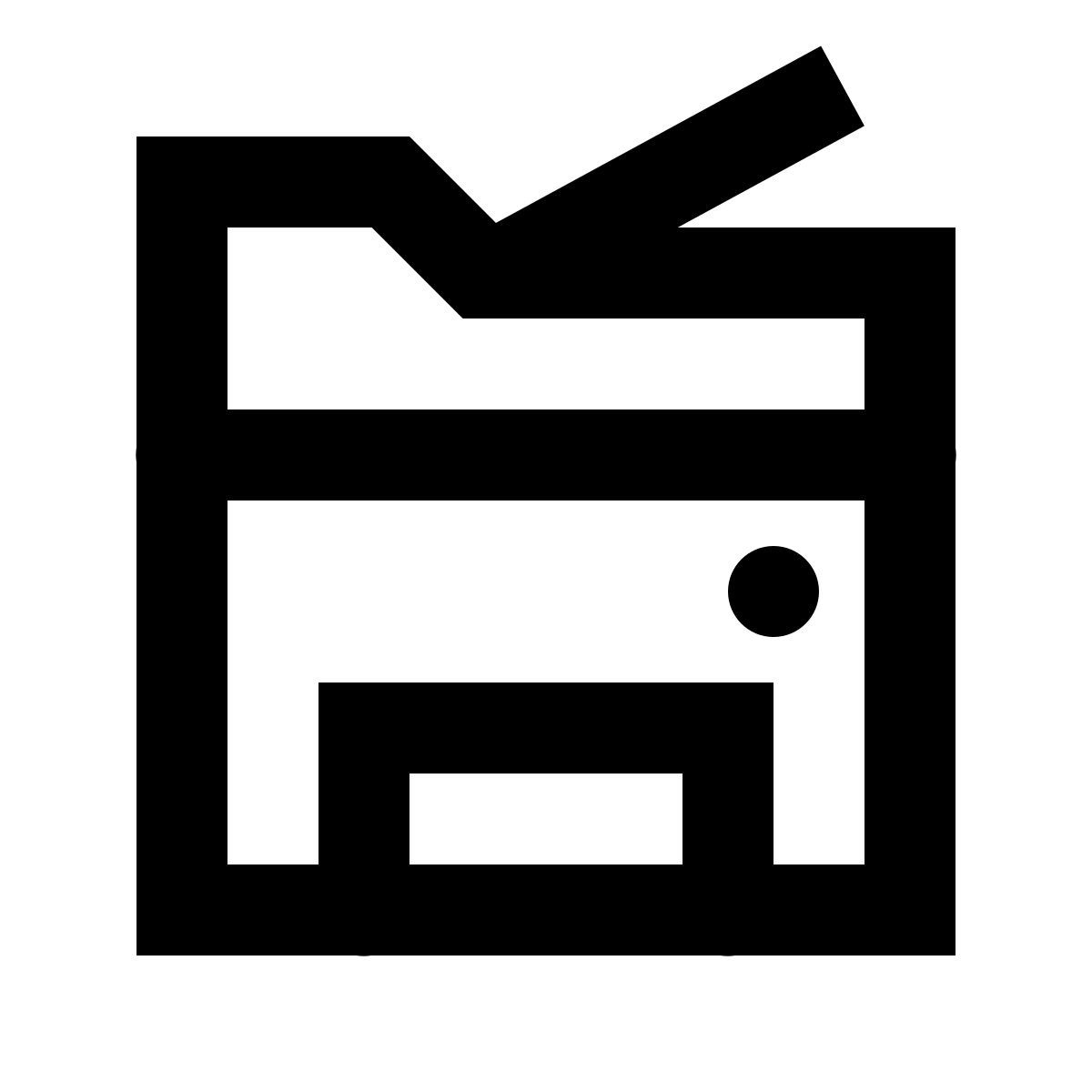 forma regular sharp style 复印机 icon