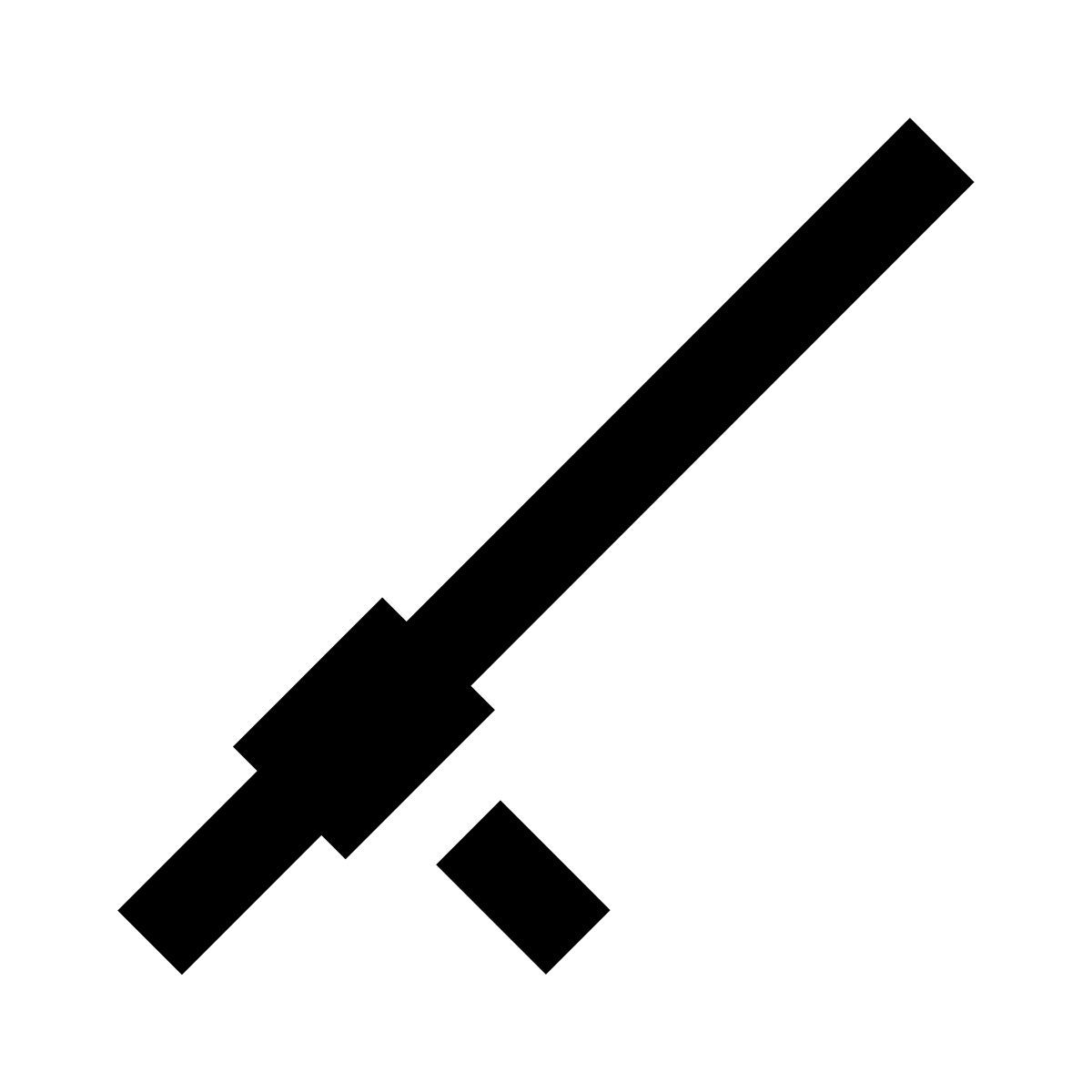 forma regular sharp style cosh weapon icon