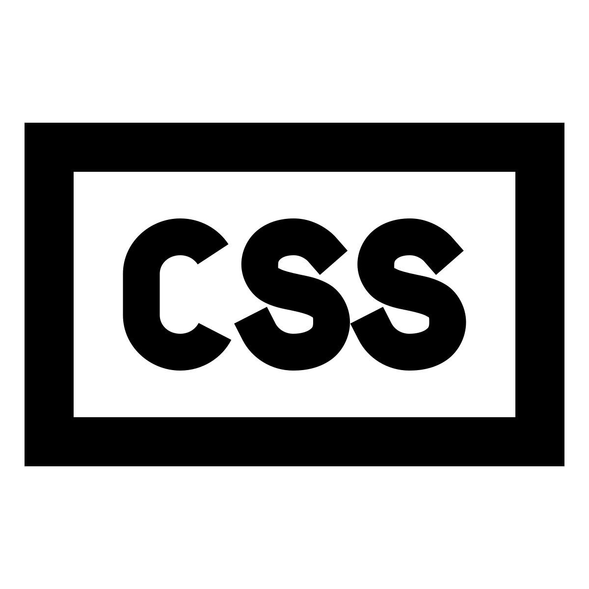 forma regular sharp style css icon
