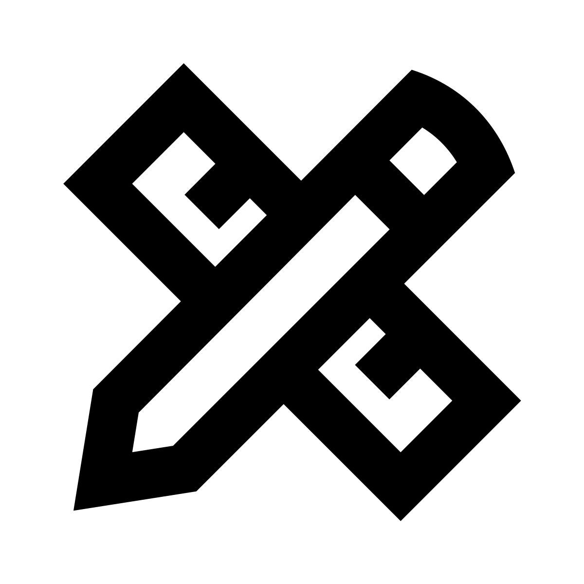 forma regular sharp style design icon