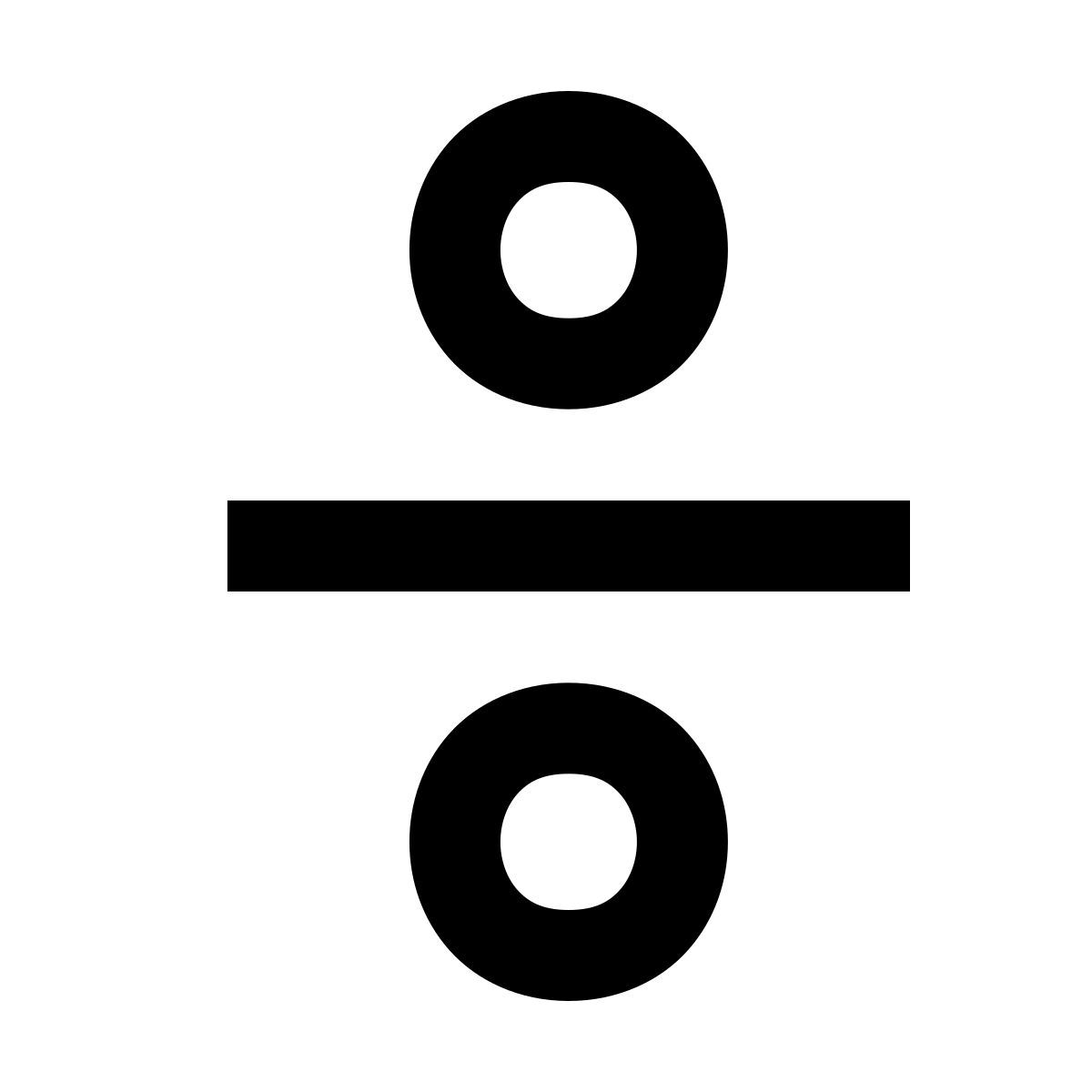 forma regular sharp style dividir icon