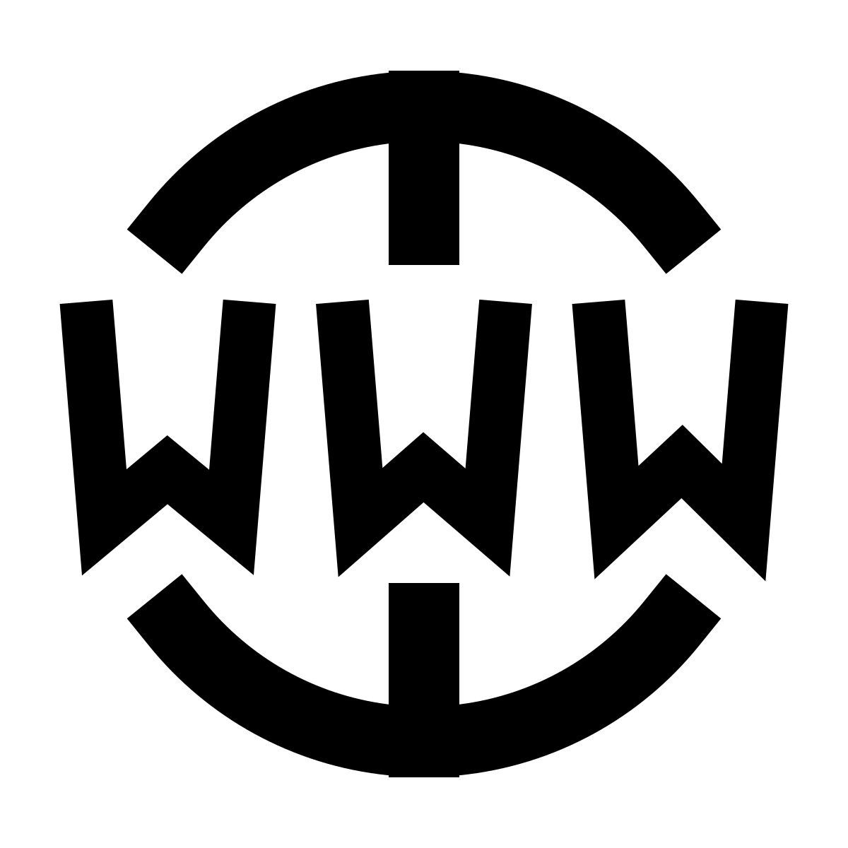 forma regular sharp style website icon