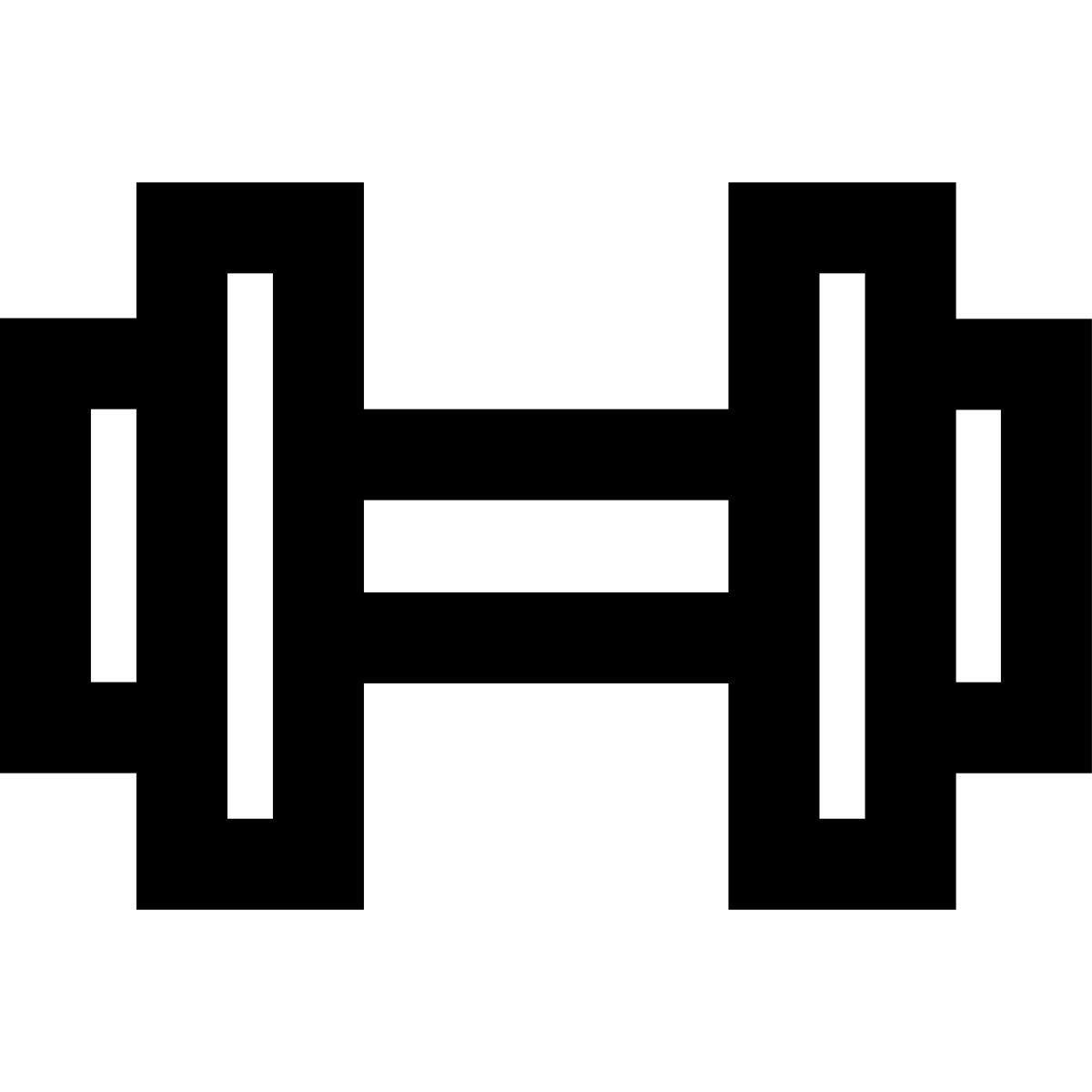 forma regular sharp style 아령 icon