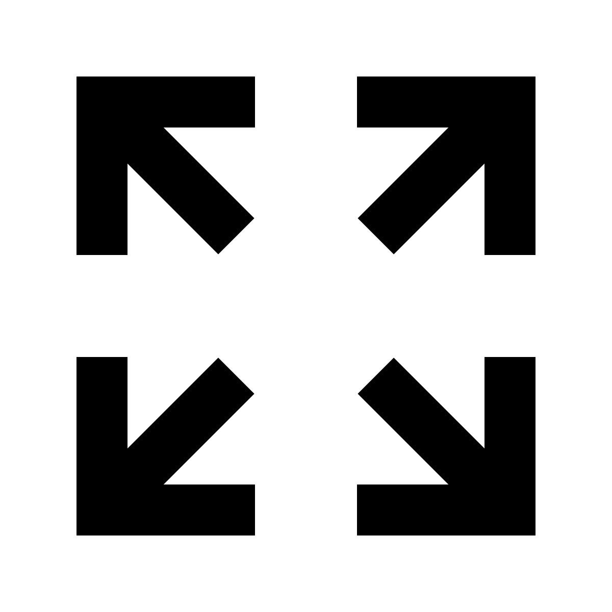 forma regular sharp style expand icon