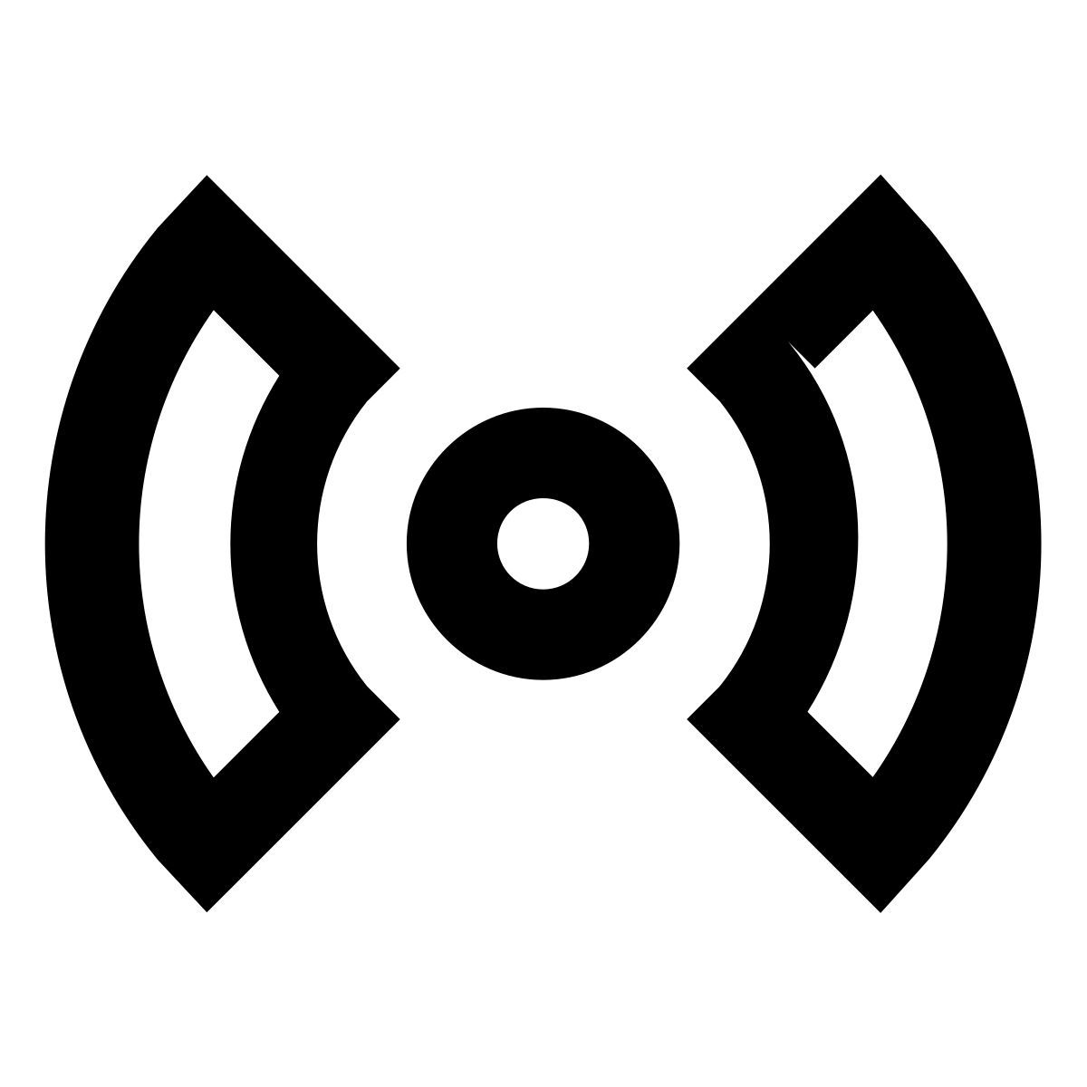 forma regular sharp style pulsante di allarme antincendio icon