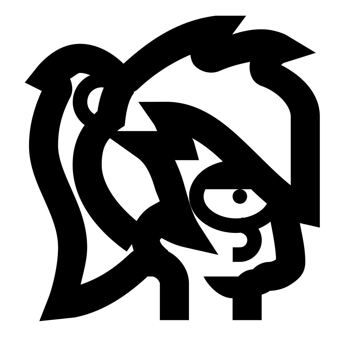 forma regular sharp style futurama leela icon