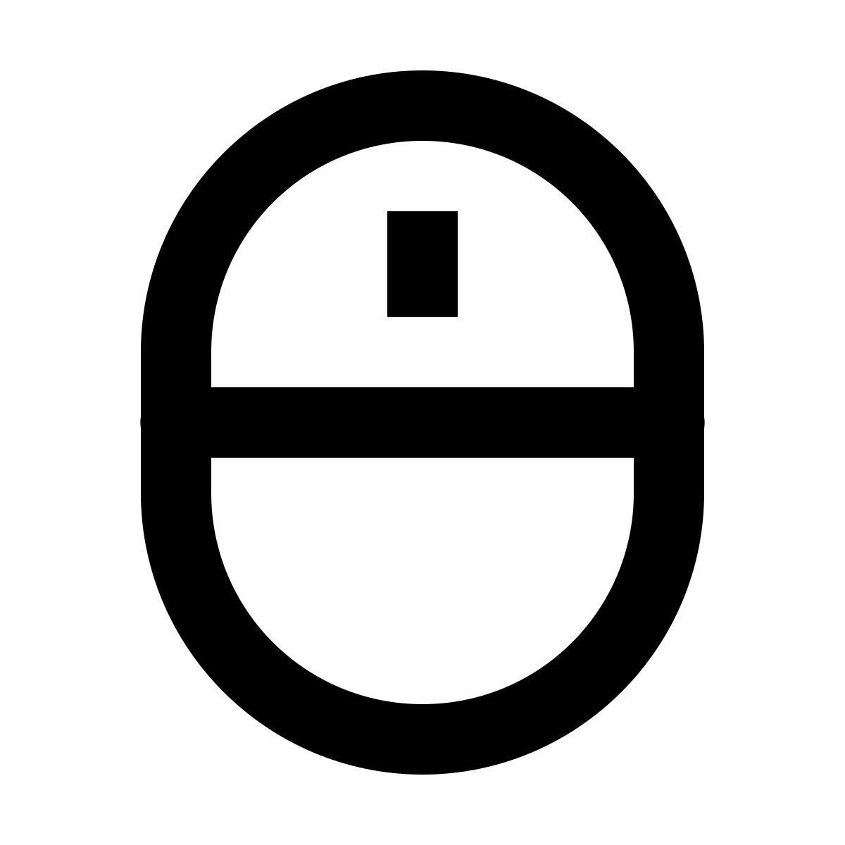 forma regular sharp style maus icon