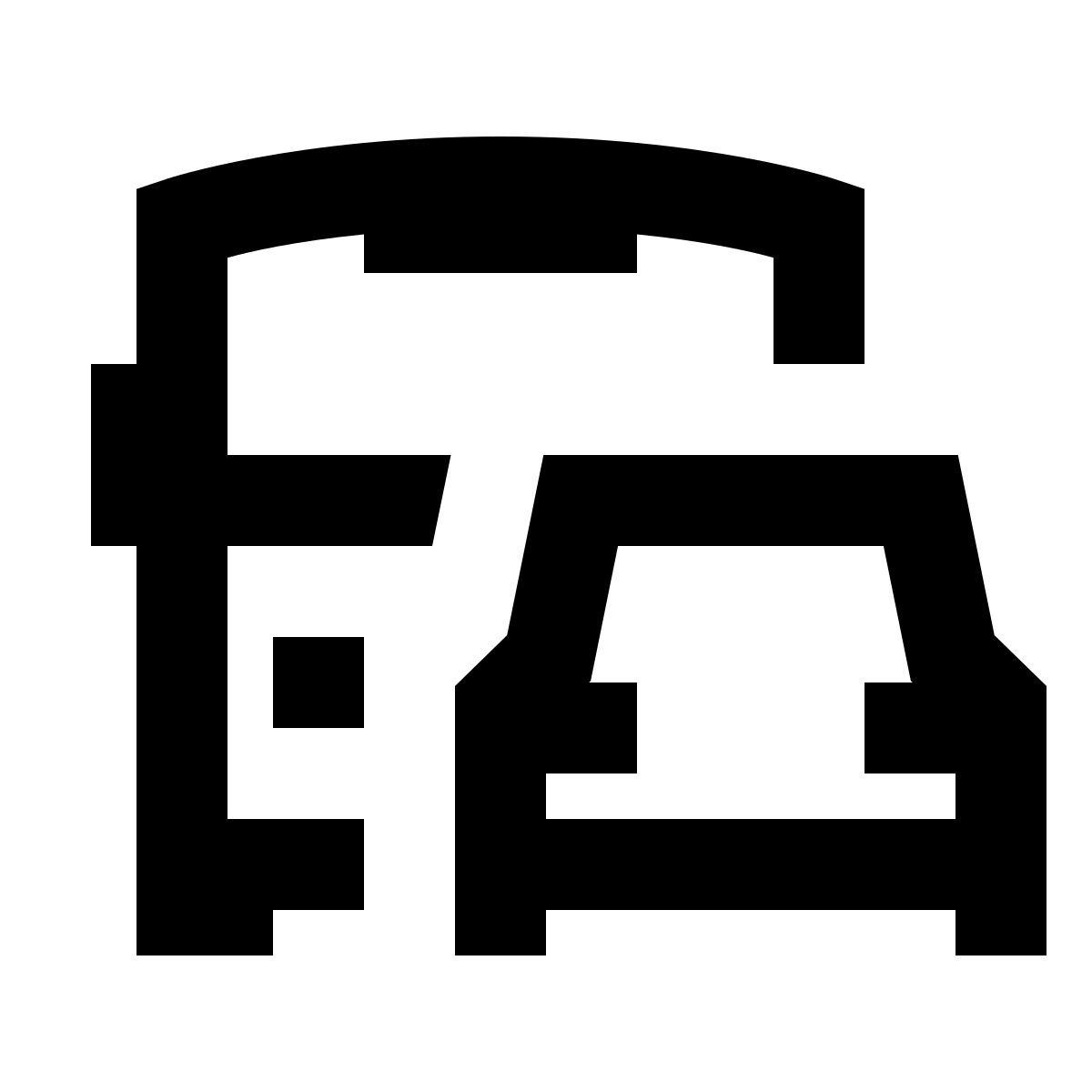 forma regular sharp style public transportation icon