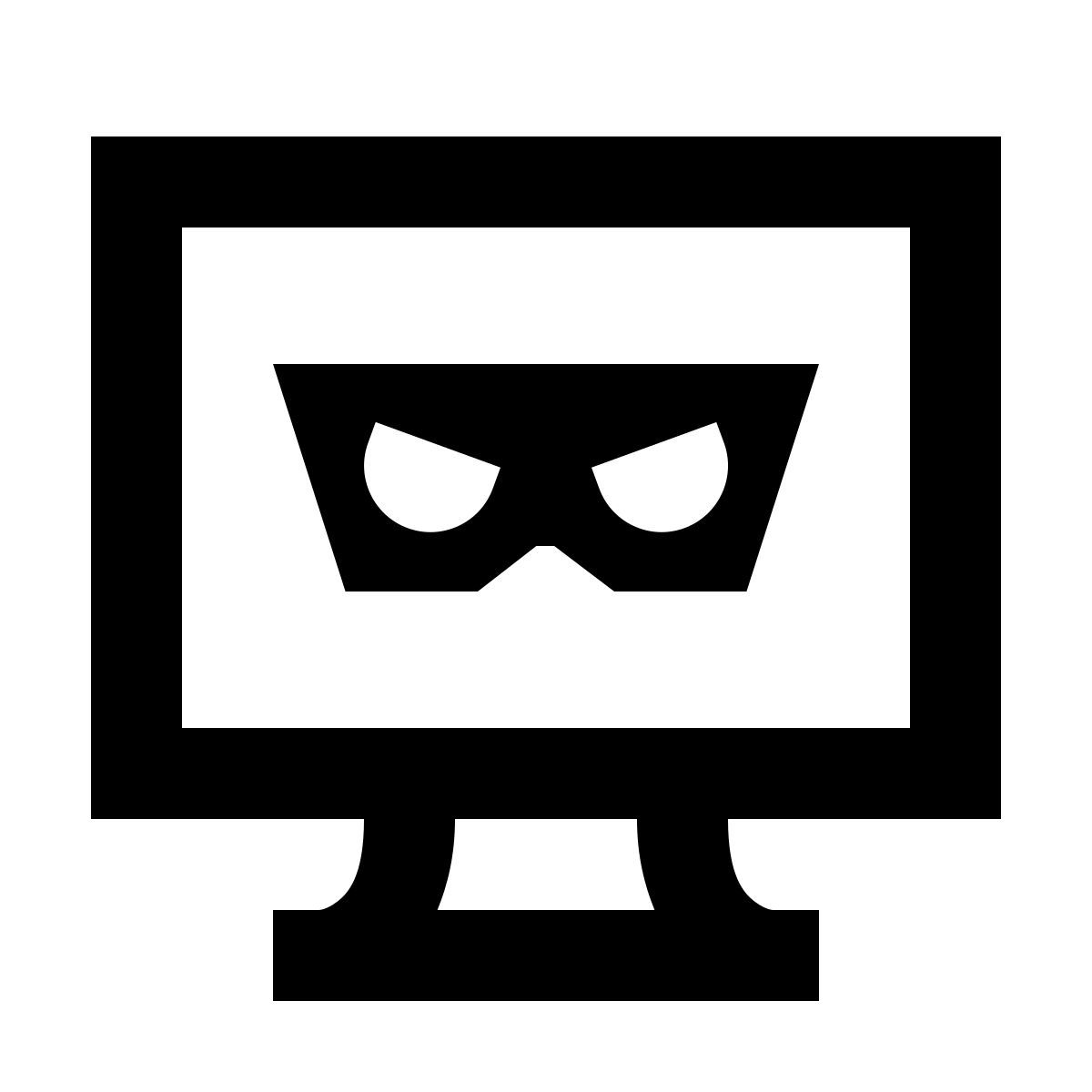 forma regular sharp style 黑客 icon