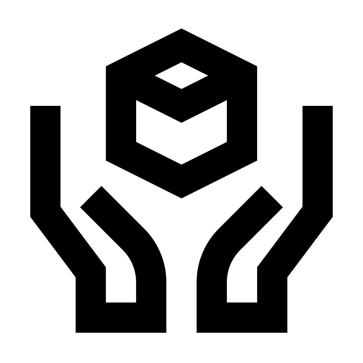 forma regular sharp style handle with care icon