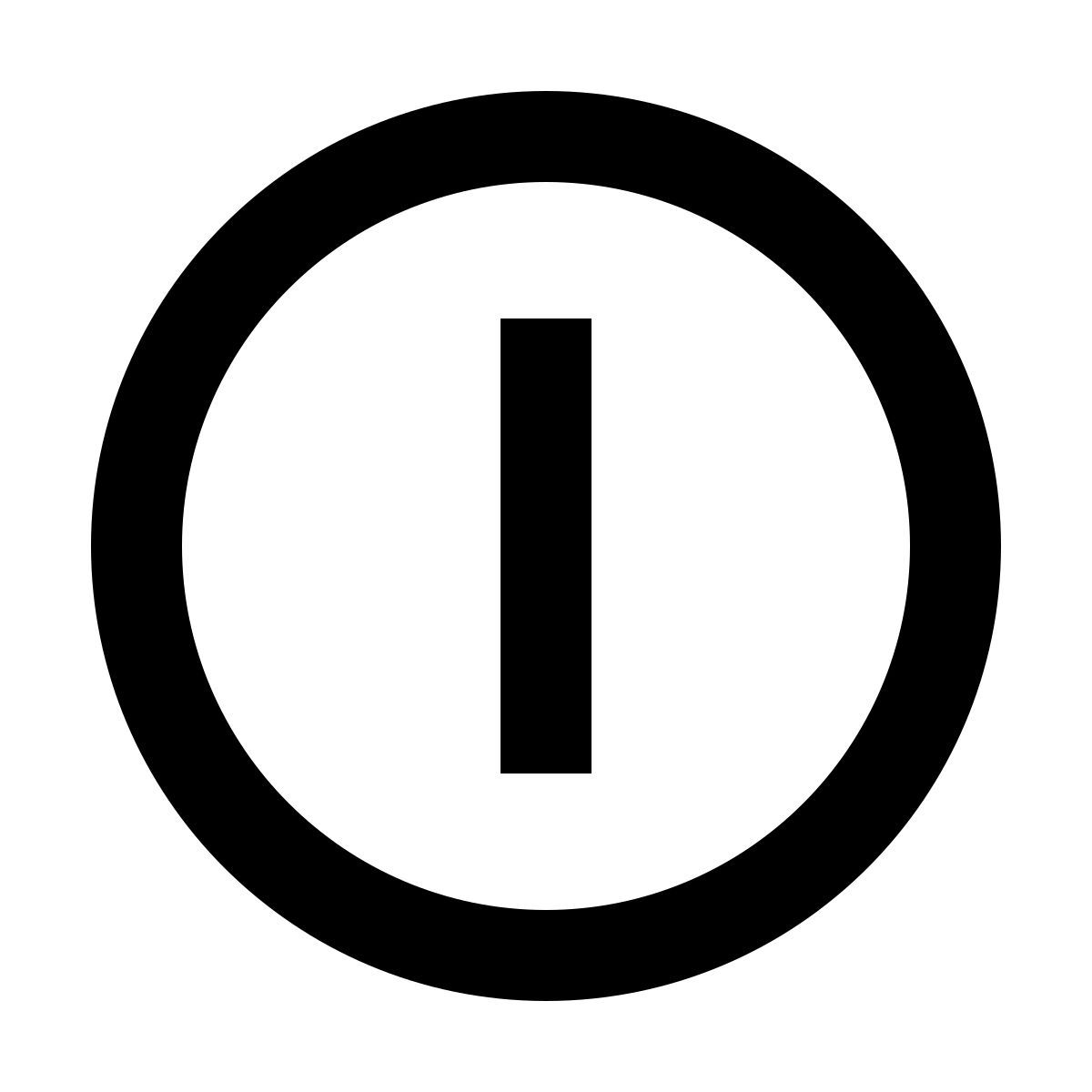 forma regular sharp style hiberner icon