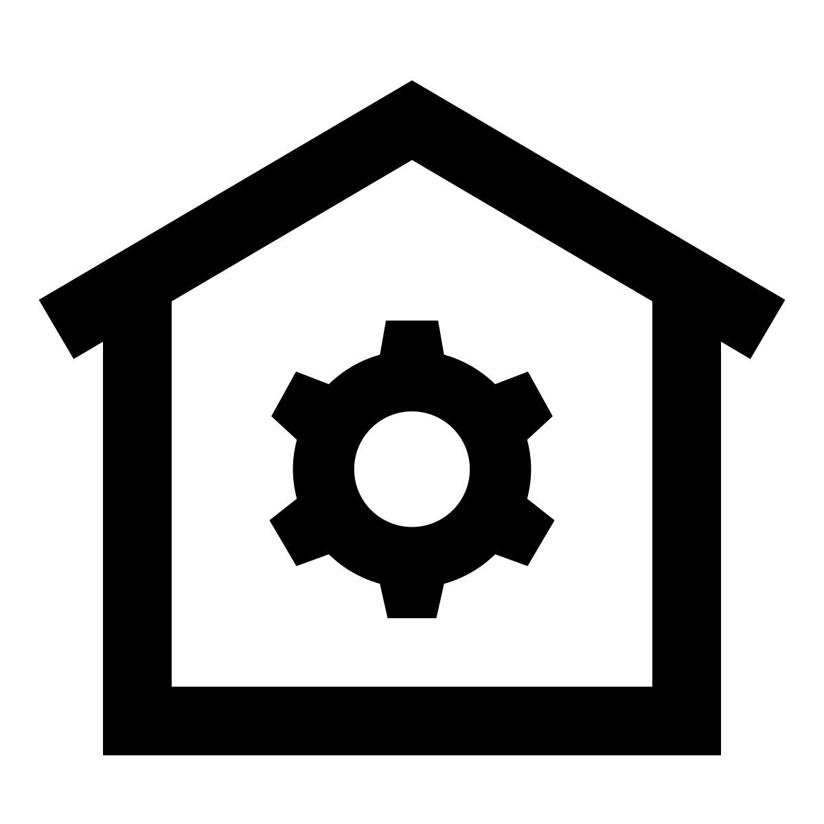 forma regular sharp style heim automatisierung icon