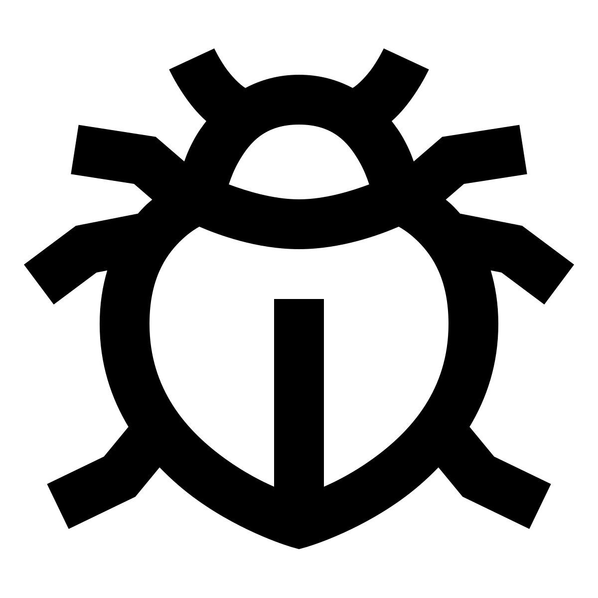 forma regular sharp style 곤충 icon