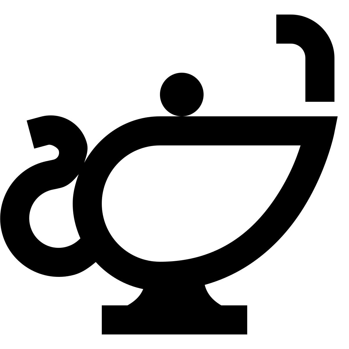 forma regular sharp style lampe d'alladin icon